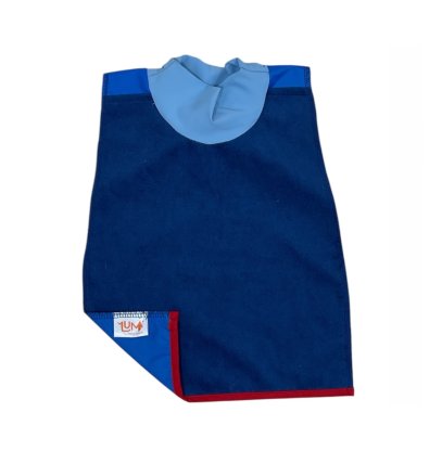Photo: Adjustable Bib with Expandable Collar (Terry Cloth) with Integrated Color Code