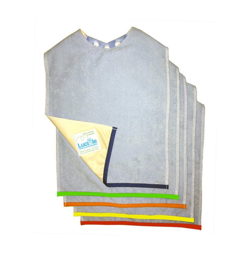 Adjustable Bib (Terry Cloth) with Integrated Color Code