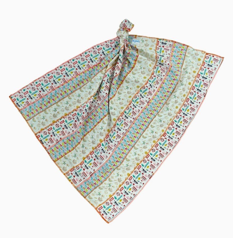 Soft comfortable surprise pattern security blanket