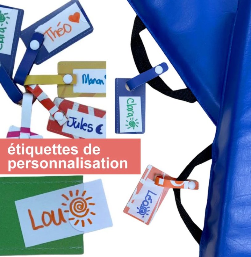 Étiquettes pour identifier, étiquettes solides pour indiquer un nom